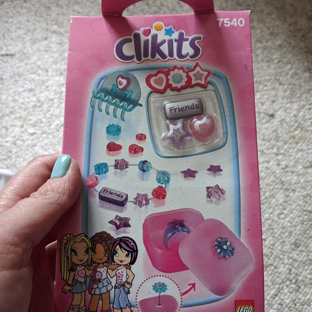 Vintage Lego Clickits Friends forever